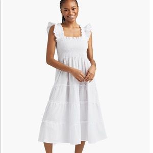 Hill House Swiss White Nap Dress